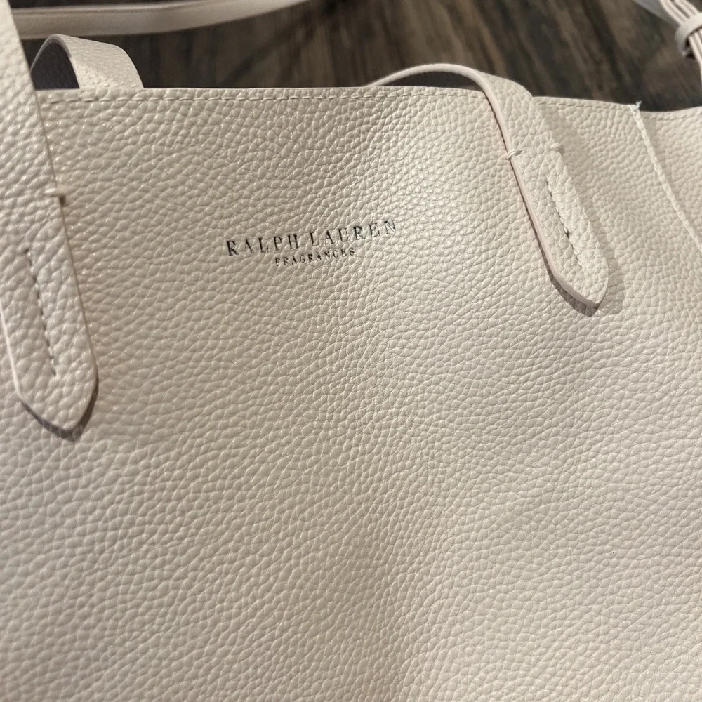 RALPH LAUREN Fragrances Pink Tote Shoulder Crossbody Bag Shopper Office